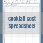 Cocktail Cost Spreadsheet Cover - small