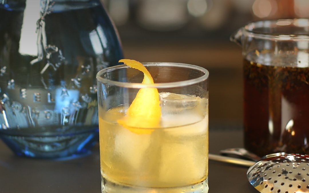 Floral Tea Old Fashioned