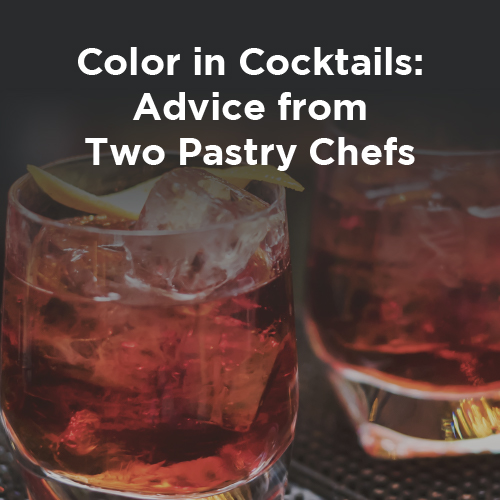 Red Color in Cocktails: Advice from two Pastry Chefs