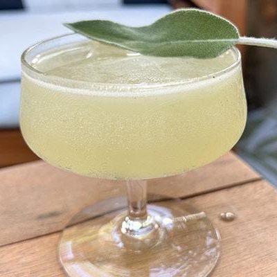 Sage Advice elderflower cocktail