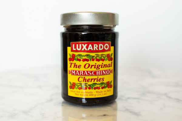 Can of Luxardo cocktail cherries for popular cocktails-1
