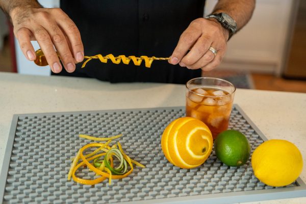 citrus twist from channel knife
