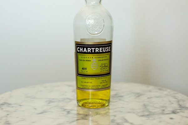Yellow chartreuse with a bittersweet profile