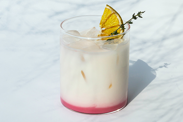 cocktail made with sweet almonds by Trinh Minh Th via unsplash
